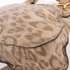 Secondhand Chloe Marcie Medium Leather Leopard Pattern Handbag in Brown, Limited Edition
