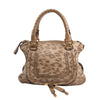 Chloe Marcie Medium Leather Leopard Pattern Handbag in Brown, Limited Edition Secondhand