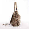 Chloe Marcie Medium Leather Leopard Pattern Handbag in Brown, Limited Edition Secondhand