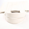 Chloé Woody Medium Leather Handbag in White Secondhand