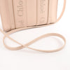 Chloé Woody Mini Leather 2Way Handbag in Pink Secondhand