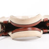Chloé Woody Small Canvas & Leather 2Way Handbag in Beige x Brown Secondhand