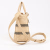 Dior Lady D-Lite Raffia Woven Cannage Embroidered Medium 2Way Handbag in Beige Secondhand