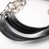 Dior Soft Lady Dior Patent Leather Cannage Large Shoulder Bag in Black Secondhand