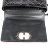 Dior Caro Leather Chain Crossbody Bag in Black Secondhand