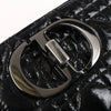 Dior Caro Leather Chain Crossbody Bag in Black Secondhand