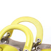 Dior Diorissimo Leather Mini 2Way Handbag in Yellow Secondhand