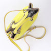 Dior Diorissimo Leather Mini 2Way Handbag in Yellow Secondhand