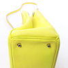 Dior Diorissimo Leather Mini 2Way Handbag in Yellow Secondhand