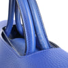 Dior Diorever Medium Leather 2Way Handbag in Blue Secondhand