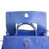 Dior Diorever Medium Leather 2Way Handbag in Blue Secondhand