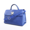 Dior Diorever Medium Leather 2Way Handbag in Blue Secondhand