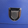 Dior Diorever Medium Leather 2Way Handbag in Blue Secondhand