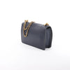 Dior J'Adior Grained Leather Chain Crossbody Bag in Navy Blue Secondhand