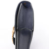 Dior J'Adior Grained Leather Chain Crossbody Bag in Navy Blue Secondhand