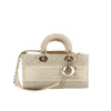 Secondhand Dior Lady D-Joy Racing 2Way Handbag in Beige