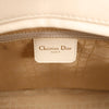 Dior Lady Dior Leather Cannage Large Handbag in Beige Secondhand