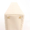 Dior Lady Dior Leather Cannage Large Handbag in Beige Secondhand