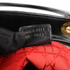 Dior Lady Dior Large Cannage Leather 2Way Handbag in Black Secondhand