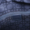 Dior Lady Dior Dennim x Leather Cannage Large Handbag in Navy Blue Secondhand
