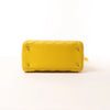 Dior Lady Dior Cannage Leather 2Way Handbag in Yellow Secondhand