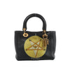 Secondhand Dior Lady Dior Medium Swords Motherpeace Tarot 2Way Handbag in Black