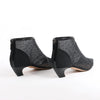 Dior Mesh DIOR PRETTY Ankle Boots in Black, Size 37.5 EU Secondhand