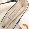 Dior Saddle Mini Bag Leather Handbag in Ecru Secondhand