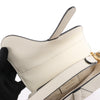 Dior Saddle Mini Bag Leather Handbag in Ecru Secondhand
