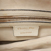 Dior Saddle Classic Bag Canvas Shoulder Bag in White Secondhand