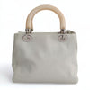 Christian Dior Lady Dior bag in pastel aqua green canvas