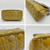 Christian Dior Miss Dior bag in gold patent leather