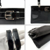 Christian Dior nylon and patent leather handbag