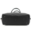 Christian Dior monogram black canvas travel bag