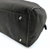 Christian Dior monogram black canvas travel bag