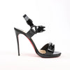 Christian Louboutin Miziggoo Spiked Patent Leather 120 Heels in Black, Size 40.5 EU Secondhand