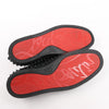 Christian Louboutin Spike Studs Leather Slip-On Sneakers in Black, Size 42 EU Secondhand
