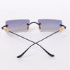 Chrome Hearts HELLZ BELLZ Gold Plated Sunglasses in Gray Secondhand