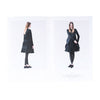 Secondhand Roberta Furlanetto Coat with Honeycomb Embroidery - '10s
