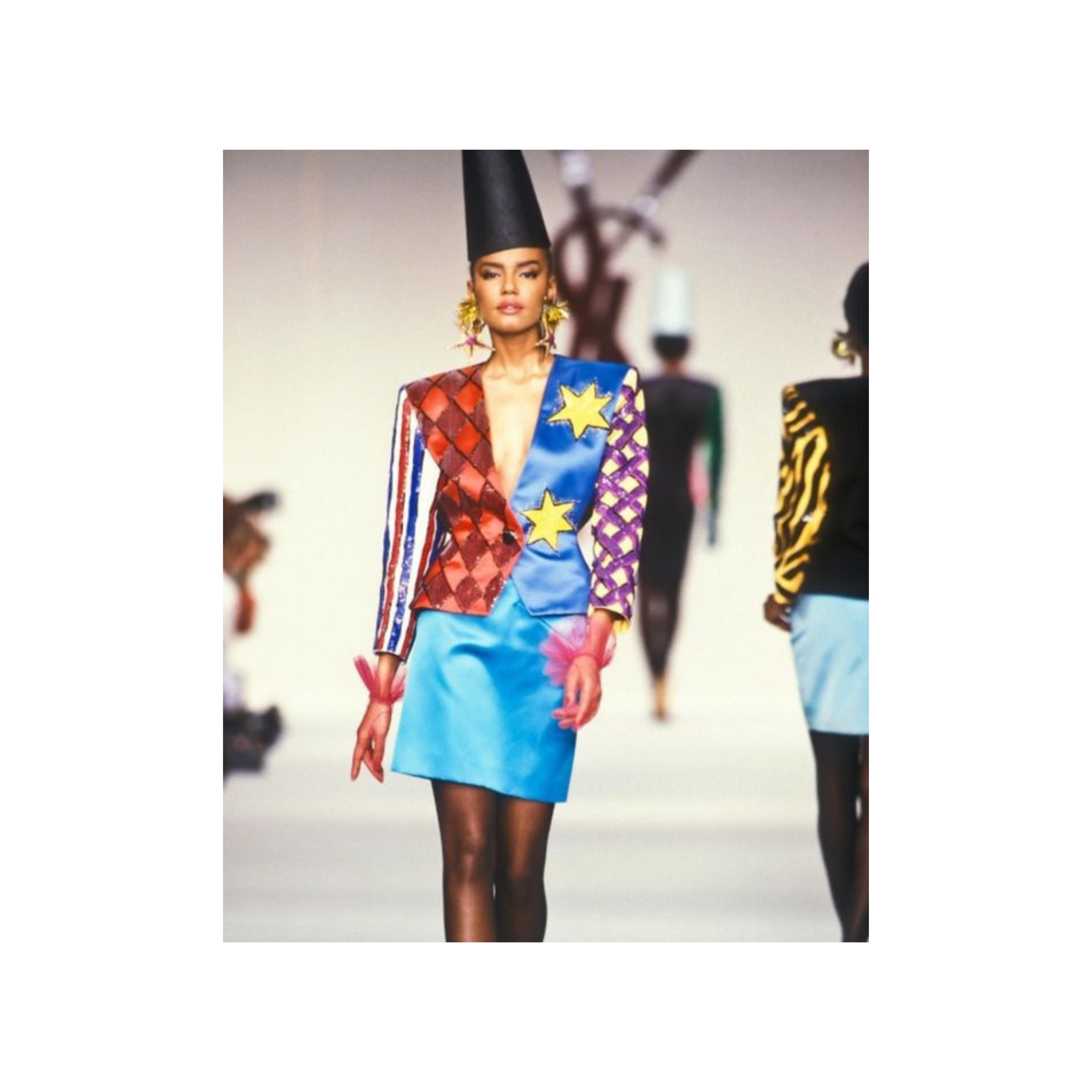 80s Vintage Yves Saint Laurent Rive Gauche Skirt