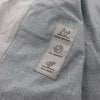 Secondhand Corneliani Zip Gilet in Gray, Size 50 IT
