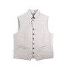 Corneliani Zip Gilet in Gray, Size 50 IT Secondhand
