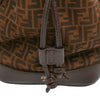 Fendi Mini Zucca Suede Mon Tresor Bucket Bag Secondhand