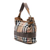 Burberry House Check Canvas Brecon Shoulder Bag Secondhand