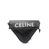 Celine Smooth Calfskin Logo Triangle Crossbody Secondhand