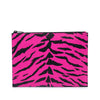 Saint Laurent Grain De Poudre Zebra Print Zip Clutch Secondhand