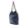 Chanel Small Quilted Shiny Calfskin 22 Tote Secondhand