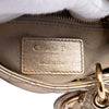 Dior Mini Metallic Lambskin Cannage Lady Dior Secondhand