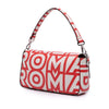 Fendi Marc Jacobs Nappa Vitello King Logo Print Phone Baguette Satchel Secondhand