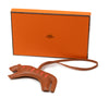 Hermès Milo Lambskin Rooroo Bico Tiger Bag Charm Secondhand
